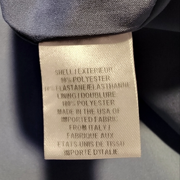 Milly Blue Italian Nicole Mini Dress Size 2 - Picture 4 of 8